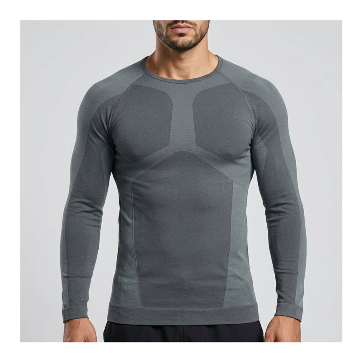 Genérico - Primera Capa Térmica Hombre/mujer Sin Costuras Running Outdoor