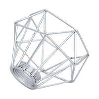 Ioensy - Jaula De Luz De Metal Con Pantalla Moderna Para Sala De Estar, Comedor, Granja