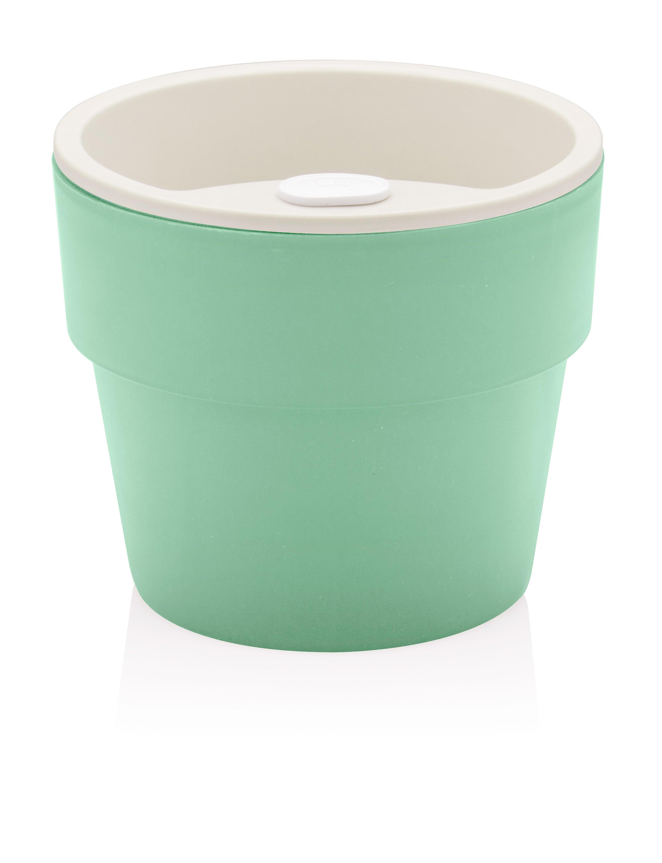 Ou - Macetero Autorriego Verde Menta 1,6 Lt