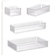 thumbnail image 1 of Organizador De Maquillaje, Canasto De Almacenamiento De Escritorio Acrílica Para Encimera De Tocador, 4 Piezas, 1 of 3