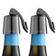 thumbnail image 1 of Tapones para botellas de vino WOTOR, acero inoxidable y silicona, paquete de 2, 1 of 7