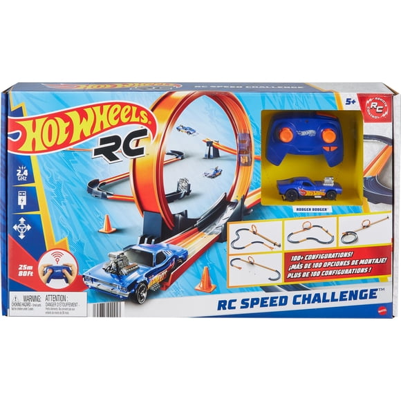 Set Hot Wheels de Toy Car RC Track con mando a distancia a escala 1:64