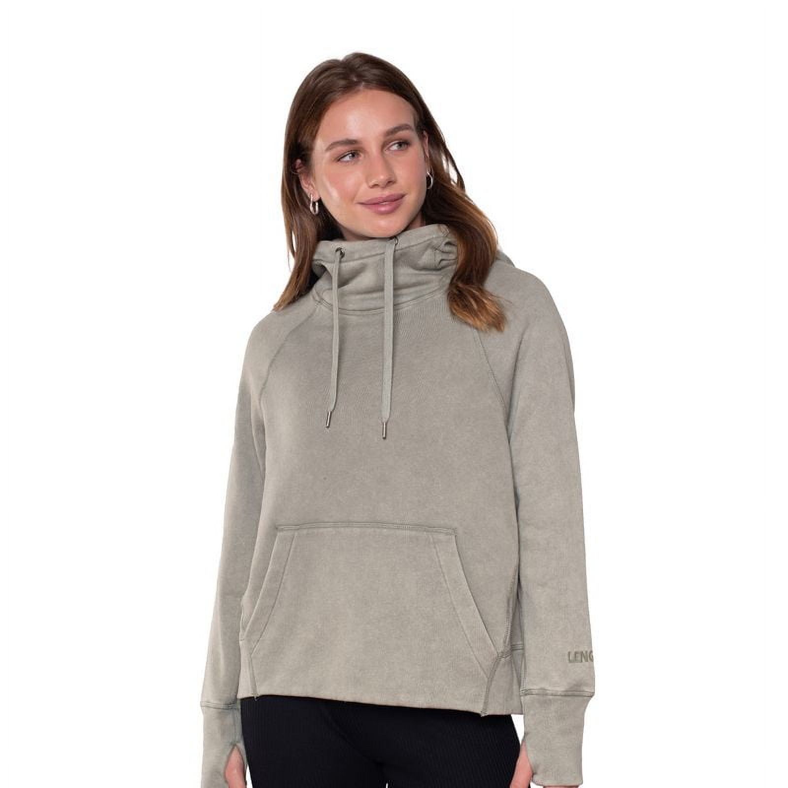 Polerón Mujer Canguro Con Gorro Maitén Sustentable Lenga®.-