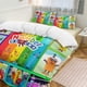 thumbnail image 2 of Juego de ropa de cama con bloques numéricos, funda nórdica, ropa de cama de dibujos animados cómoda y ligera, 3 piezas., 2 of 3