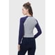 thumbnail image 3 of Polera Mujer Bicolor Azul, 3 of 4