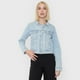 thumbnail image 3 of Chaqueta Mujer Trucker Elasticada Azul Claro Corona, 3 of 5