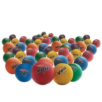 Playground Balls Voit 1233179 Rainbow, 8.5 Pulgadas, Paquete De 48