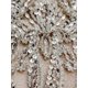 thumbnail image 4 of Aplicación de encaje con rhinestones hecha a mano, color plata, 29 x 37 x 47 cm, 4 of 6