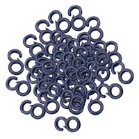 Ioensy - 50 Ganchos Elásticos Para Colgar En El Extremo De La Cuerda, Clips Para Toldos, Cocina, Camping, 8 Formas Abiertas