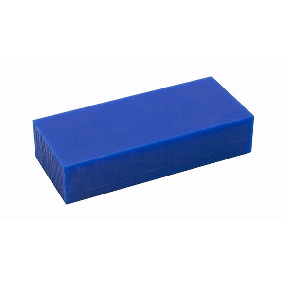 Bloque de cera para tallado EUROTOOL azul, dureza media, 454 g
