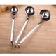 thumbnail image 4 of Utensilio de cocina de acero inoxidable para sopa o cucharón con cucharón / cucharón de sopa 30ml, 4 of 6