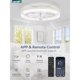 thumbnail image 1 of Ventilador de techo LEDIARY 20 pulgadas LED, 6 velocidades y control remoto, 1 of 3