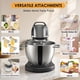 thumbnail image 3 of Batidora de Pie ZACME 8.4QT 800W con Bowl de Acero Inoxidable, 3 of 8