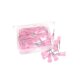 thumbnail image 5 of SANANTS Agujas de Jeringa calibre 20 (0,5 pulg.) punta roma, rosa, 50 pzas, 5 of 6