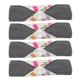 thumbnail image 3 of Almohadillas Sanitarias Menstruales De Tela De Bambú Lavables De 11,8" Gris Carbón De Bambú X4, 3 of 4