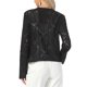 thumbnail image 3 of INSPIRE CHIC Cárdigan de Crochet Bohemio para Mujer con Lazo Frontal, Manga Larga, Ligero, Bolero Corto, Top Negro XL, 3 of 6