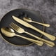 thumbnail image 5 of Set De Cubiertos 24 Piezas Acero Inoxidable Capri Gold, 5 of 5