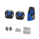 thumbnail image 3 of Juego De Almohadillas Para Pedales De Coche, Decoración Interior De Coche, Repuesto Antideslizante Para SUV, Cambio Manual Azul, 3 of 5