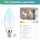 thumbnail image 3 of Bombillas tipo candelabro DEGNJU, paquete de 20, 5,5 W, 5000 K, E12, 120 V, 3 of 9