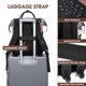 thumbnail image 5 of Mochila Focdod para portátil con cargador USB impermeable de 17 pulgadas para mujer, 5 of 5