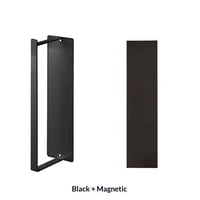 Xusx111 - Organizador De Colgante Magnético Para Lavadora Y Armario, Apilador De Rack De Almacenamiento De Colgante (2, Negro)