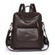 thumbnail image 1 of Large Women Backpack Purse Anti-theft Fashion Casual Lightweight Ladies Travel PU Washed Leather Ladies Rucksack Shoulder Bag, 1 of 3