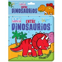 Zig-Zag - Libro Colores Sorpresa - Entre Dinosaurios /: 10 Páginas De Pvc, De 15 X 15 Cm. Tapa De Pvc.