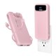 thumbnail image 1 of Power Bank aonidi 12000 mAh rosa con cables integrados, 1 of 9