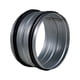 thumbnail image 1 of Conector de conducto DL Wholesale de acero galvanizado de 20 cm con juntas, 1 of 2