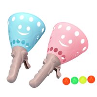 Bothyi - Juego De Interior Al Aire Libre Actividades Pass Catch Ball Game Para Niños Niños Adultos Azul Y Rosa