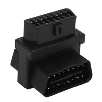 Magideal - Adaptador Obdii De Tamaño Mini, Adaptador Macho De 6 Pines A Hembra Doble, Fácil De Transportar Y Almacenar, Divisor Obd2 Para Extensor De Diagnóstic