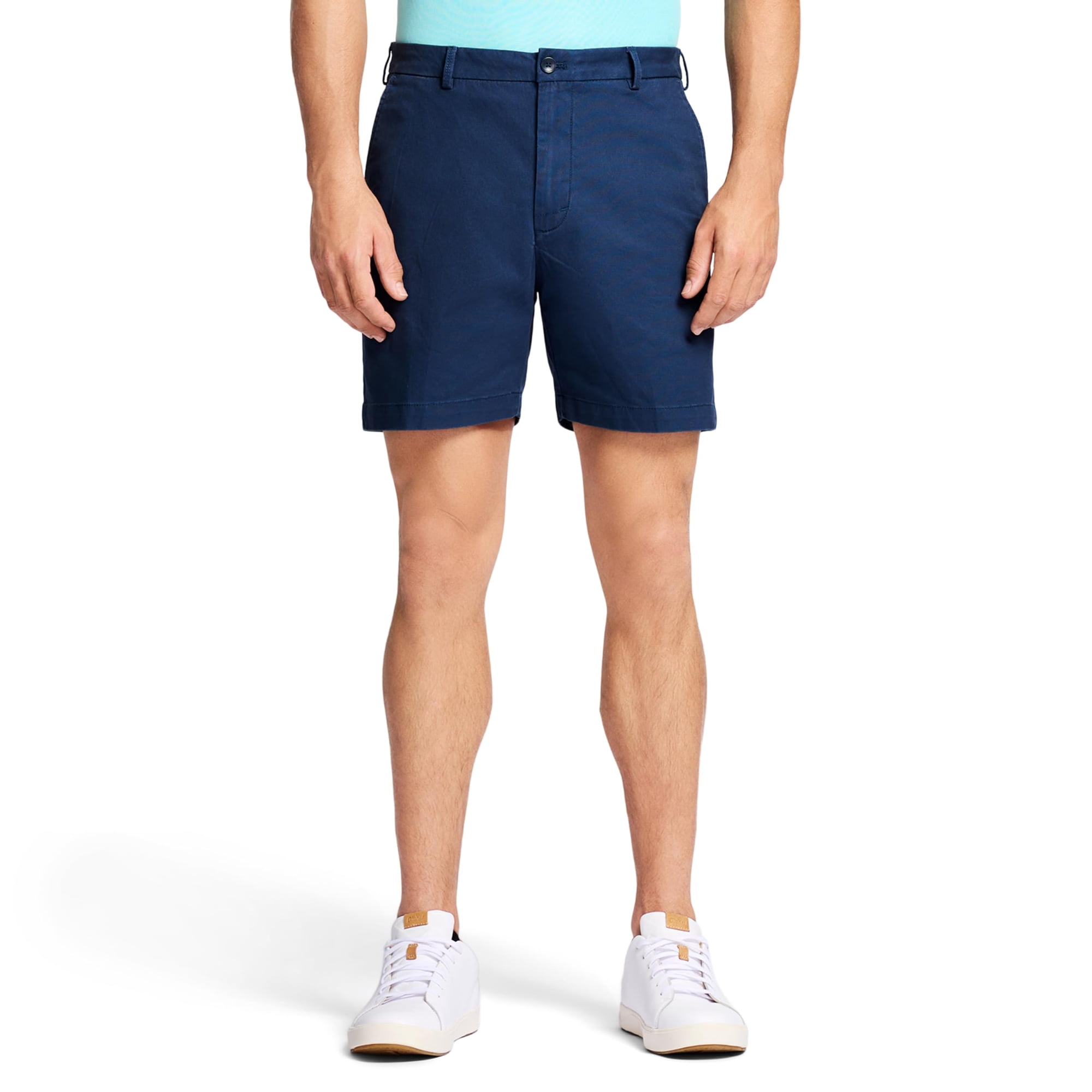 Shorts Chino Hombre Izod Saltwater Stretch Azul Marina Talla 40