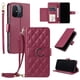 thumbnail image 5 of Funda tipo billetera FOXDOCK para Xiaomi Redmi 12C – Tapa abatible con correa para mujer, 5 of 5