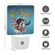 thumbnail image 2 of El Show de Ren y Stimpy Luz nocturna LED con sensor de anochecer a amanecer para dormitorio, baño, pasillo, escaleras - Lámpara LED nocturna de enchufe, 0.5W - 1 pieza, 2 of 6