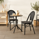 thumbnail image 3 of Silla Bistro Parisina Textileno - Negro, 3 of 7