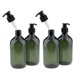 thumbnail image 3 of 4 piezas vacías para mascotas champú acondicionador bomba botella maquillaje contenedores 500 ml verde, 3 of 5