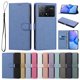 thumbnail image 1 of Funda Cartera de PU para Xiaomi Poco X6 Pro 5G con Tarjetas, Azul, 1 of 6