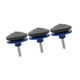 thumbnail image 4 of 3 afiladores para cortacésped, para taladro eléctrico, taladro manual, práctico, fácil de usar, eficiente, accesorio, pulidora, herramienta de jardín Azul, 4 of 5