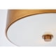 thumbnail image 5 of Lámpara de Techo Elegante Living District Hazen de 2 Luces en Dorado Vintage, 5 of 6