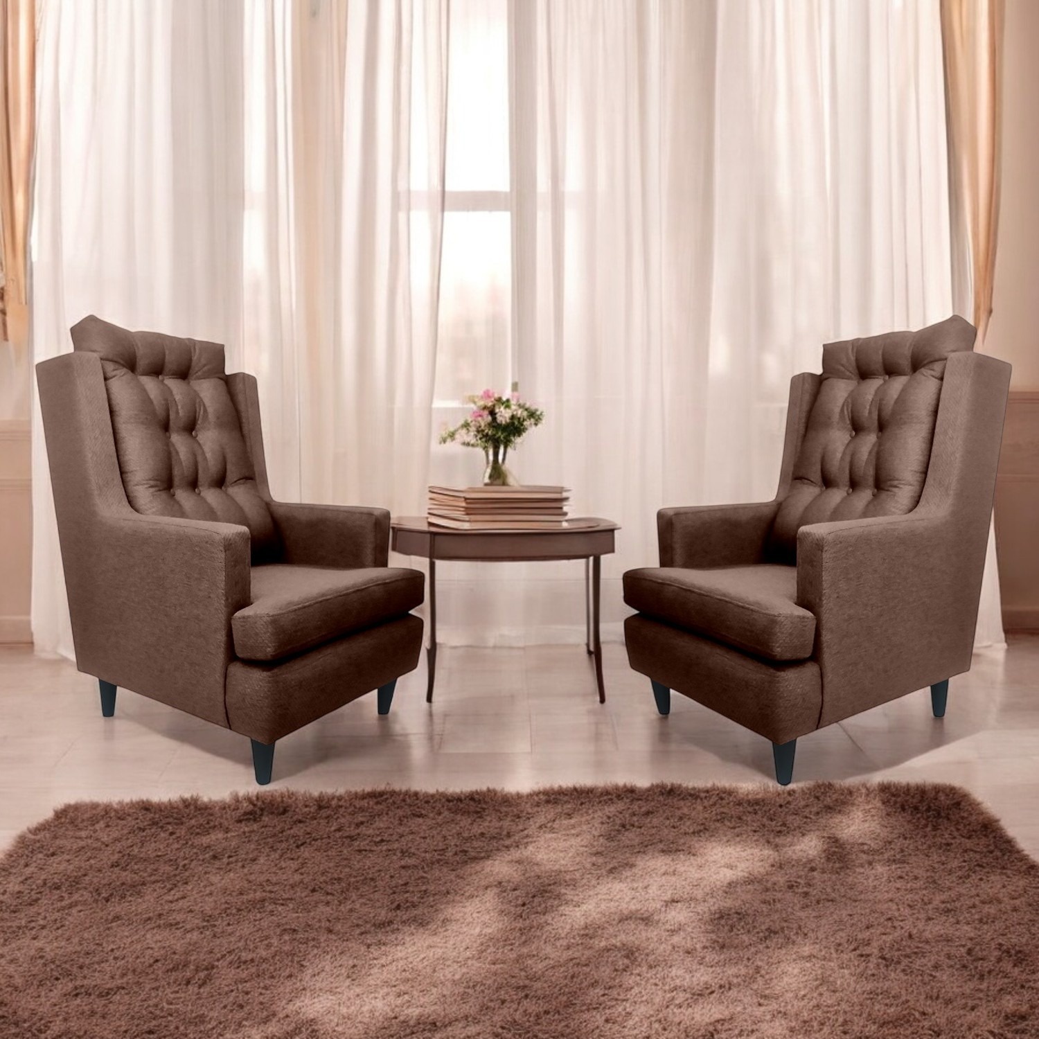 Fazca - Set Poltrona Agatha Chocolate