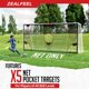 thumbnail image 2 of Soccer Target Net ZEALFEEL de 12 x 6 pies con 5 zonas de puntuación, 2 of 9