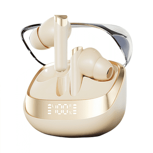 Aaronmei Auriculares Traductor De Idiomas Ai Bluetooth 5.3 Inalámbricos Apricot