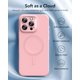 thumbnail image 5 of Funda de teléfono ESR para iPhone 16 Plus con silicona rosa MagSafe, 5 of 9