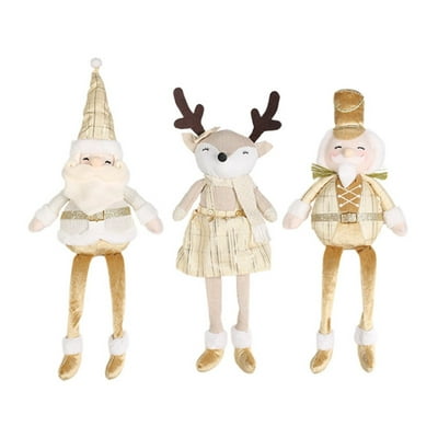 Figura Decorativa Navideña Metalicas, Producto Surtido, 1 Un Holiday Time