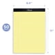 thumbnail image 3 of Bloc De Notas Legales Amarillo 21 6 X 27 9 Cm 50 Hojas Paquete De 12, 3 of 6