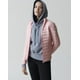 thumbnail image 2 of Parka pluma color Rosado M, 2 of 3