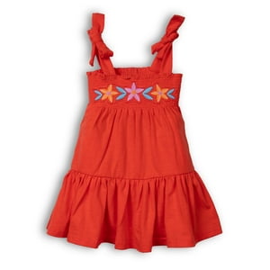 Vestido Bebé Niña Rojo Pillin