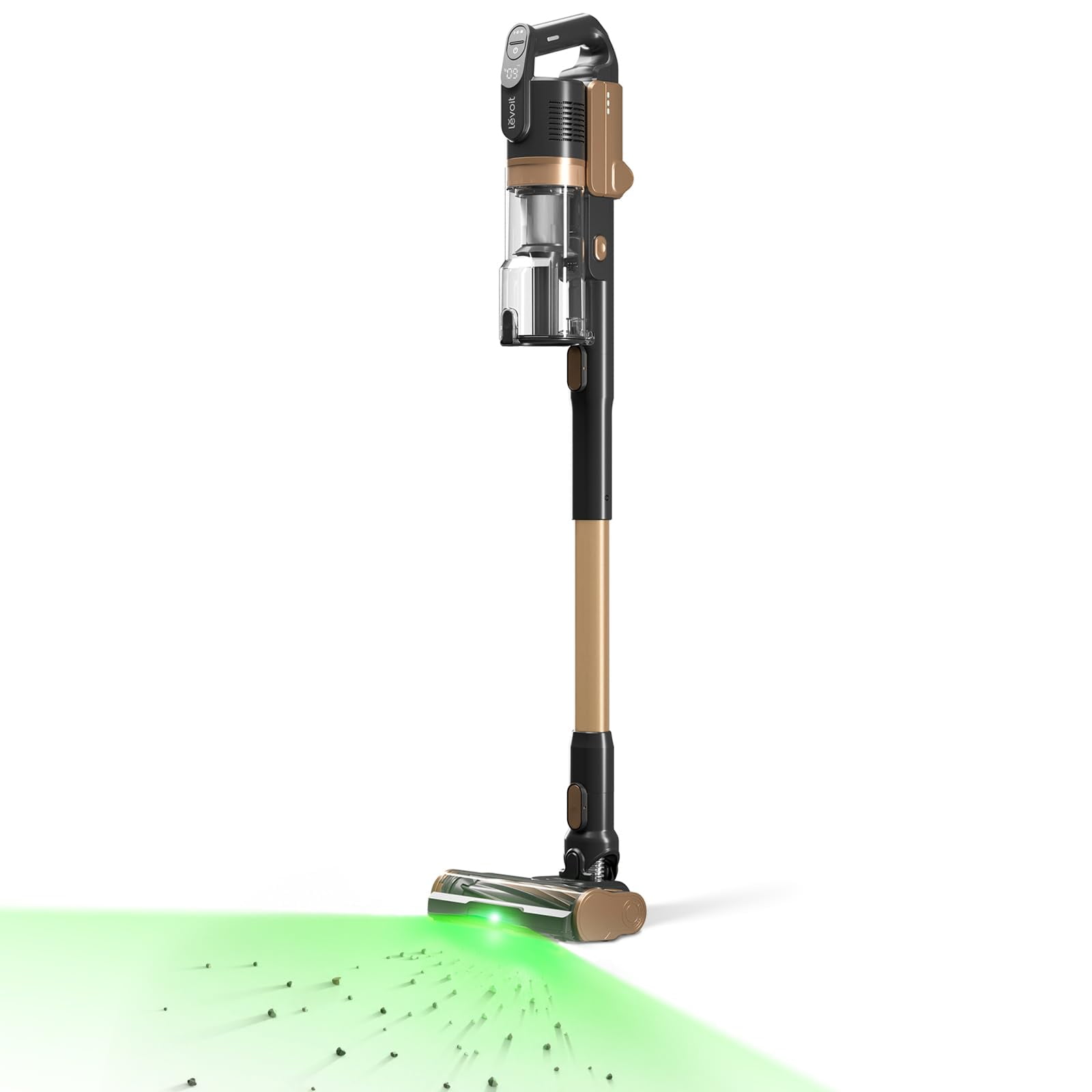 Aspiradora Inalámbrica Levoit Vortexiq Pro Con 60 Min De Autonomía Y Filtro Hepa