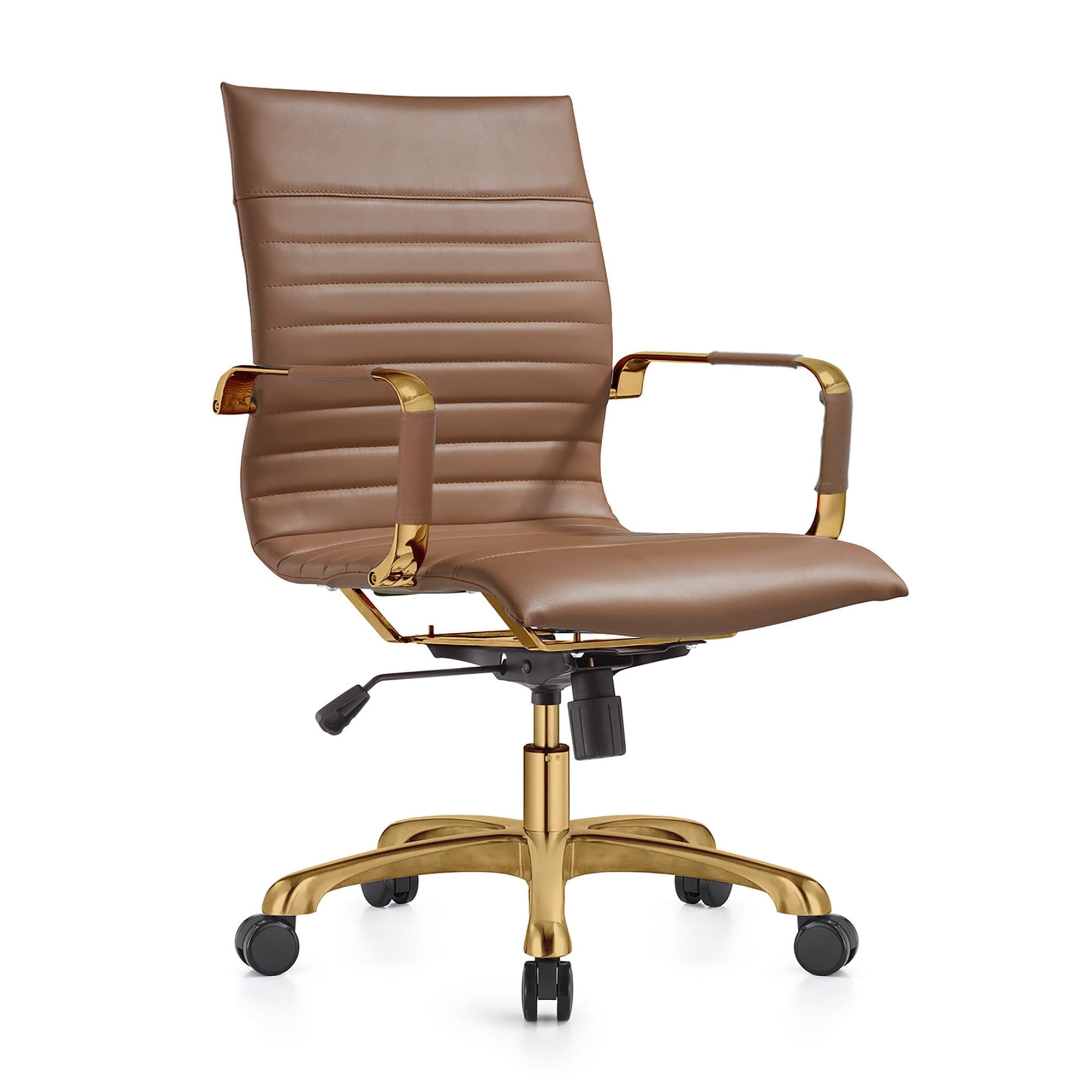 Silla De Oficina Leisuremod Harris, Moderna Y Ergonómica Con Respaldo Alto