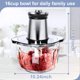 thumbnail image 2 of Procesador de alimentos BUMET 850 W, 3,8 L, bowl de vidrio, temporizador LED, 2 of 6
